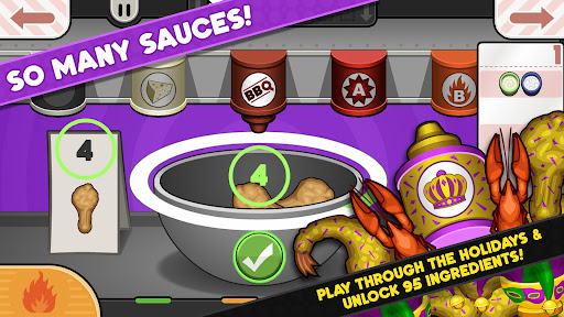 Papa's Wingeria To Go! screenshot 1