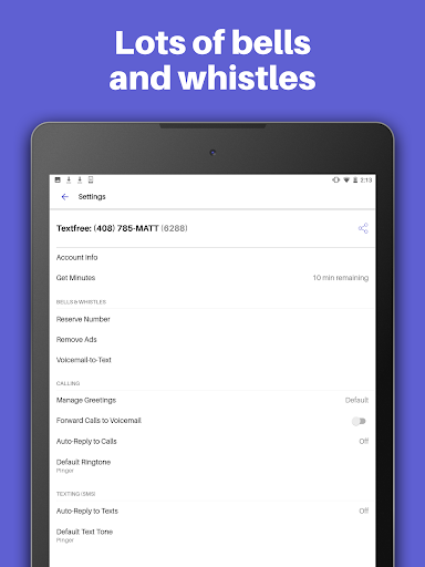 Text Free: Calling & Texting screenshot 4