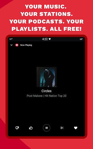 iHeart: Music, Radio, Podcasts screenshot 1