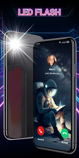 Color Call Theme, Call Screen screenshot 1