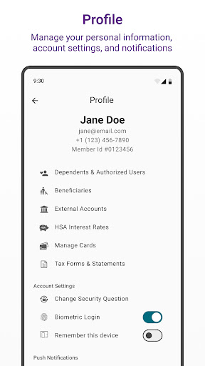 HealthEquity Mobile screenshot 3