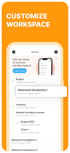 Noji – Flashcards study app screenshot 8