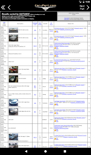 Car-Part.com Used Auto Parts screenshot 6