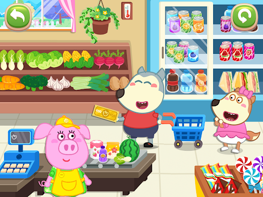 Wolfoo's Town: Dream City Game screenshot 9