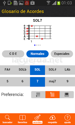Latin Chords (LaCuerda PRO) screenshot 2