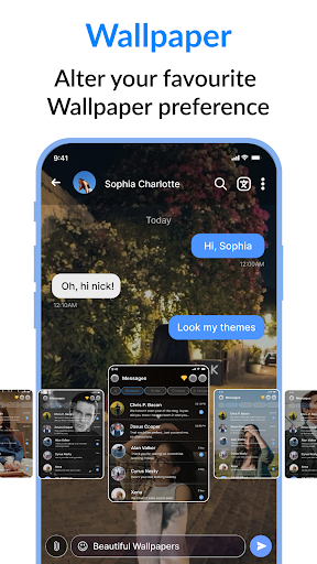 Messages : SMS & Private Chat screenshot 4