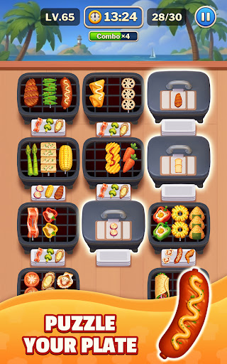 Grill Match - Food Sort Puzzle screenshot 6