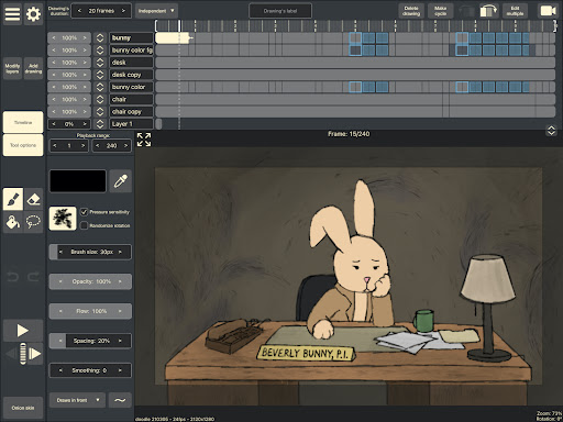 RoughAnimator - animation app screenshot 2