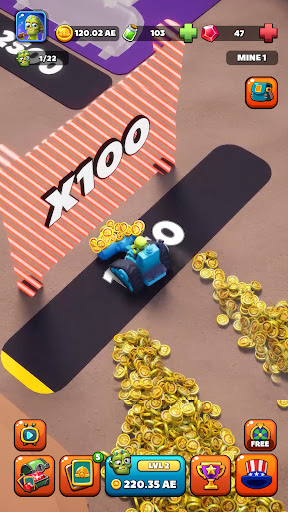 Idle Zombie Miner: Gold Tycoon screenshot 3