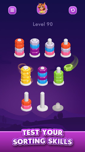 Nut Sort: Color Sorting Game screenshot 13