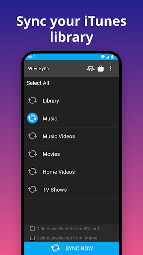 iSyncr: iTunes to Android screenshot 27
