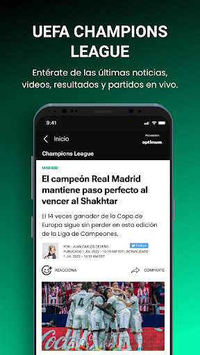 TUDN: TU Deportes Network screenshot 2
