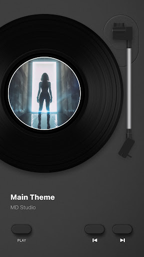 MD Vinyl - Music Player Widget screenshot 1