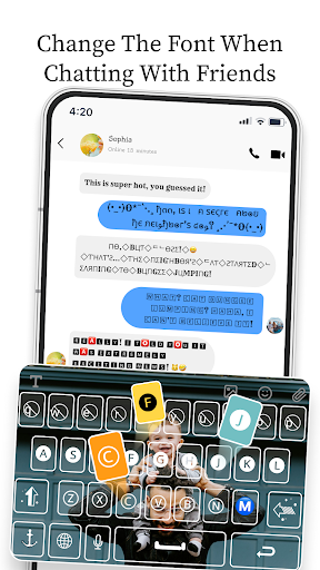 Font Keyboard: Text Fonts+ screenshot 5