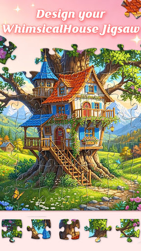 Whimsical House Jigsaw screenshot 1