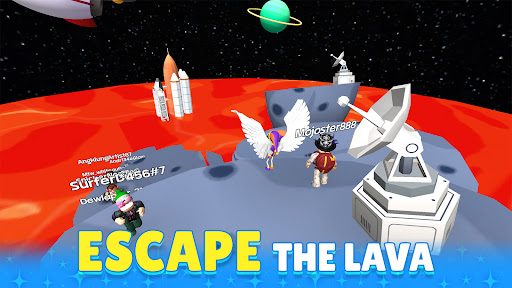 Obby Block World: Lava Fall screenshot 3