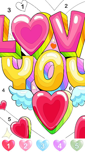 Graffiti Quote Color by number screenshot 6