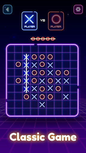 Tic Tac Toe - 2 Player XO screenshot 1