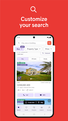 Property Finder - Real Estate screenshot 1