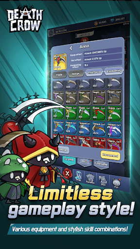 Death Crow : dc idle RPG screenshot 17