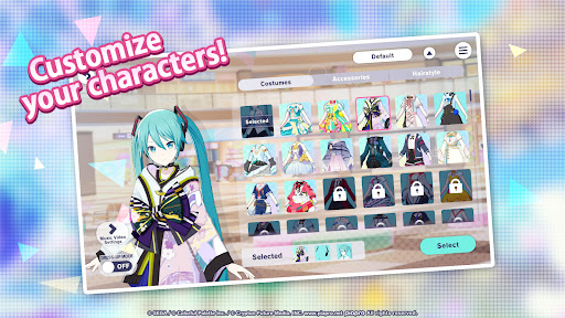 HATSUNE MIKU: COLORFUL STAGE! screenshot 1