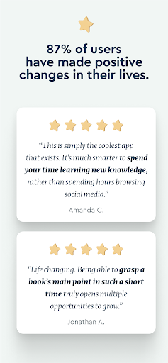 Blinkist: Book Summaries Daily screenshot 3