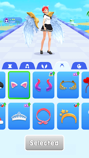 Dancing Hair: Dress Up screenshot 4