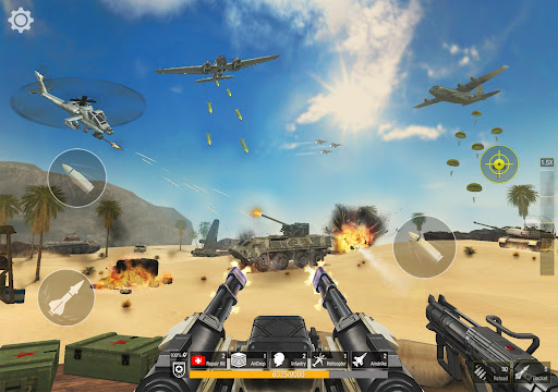 World War: Army Battle FPS 3D screenshot 6