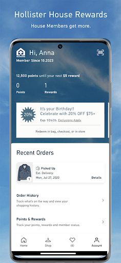 Hollister Co. screenshot 1