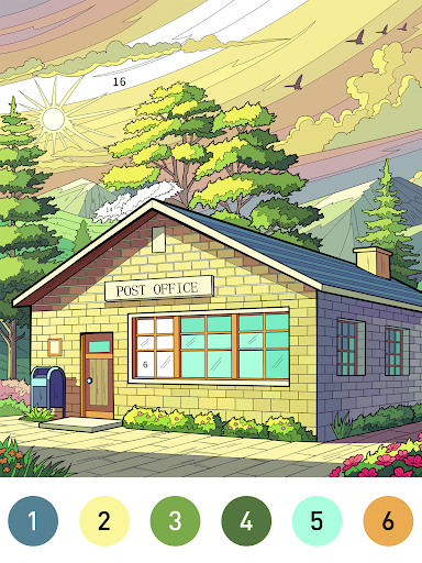 Nostalgia Color by number game screenshot 16