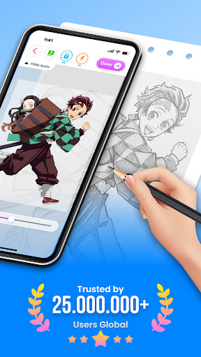 Draw Cartoon - AR Sketch App screenshot 3