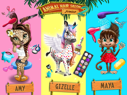 Jungle Animal Hair Salon 2 screenshot 12