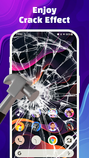 Broken Screen 4K Funny Pranks screenshot 4