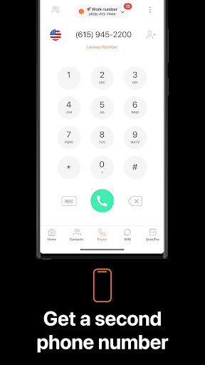 Phoner: Second Phone Number screenshot 1