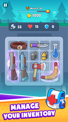 Backpack Hero: Merge Weapon screenshot 1