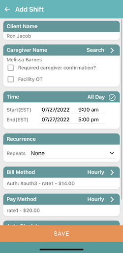 WellSky Personal Care screenshot 5