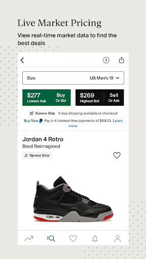 StockX - Sneakers and Apparel screenshot 4