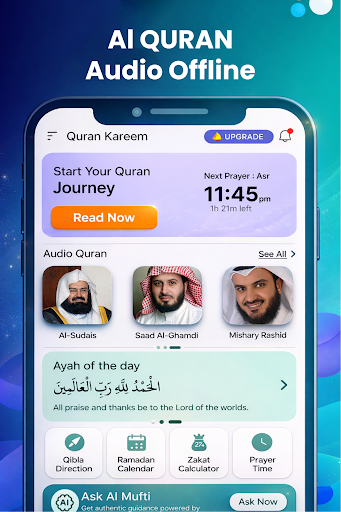 Al Quran MP3 Audio Offline App screenshot 2