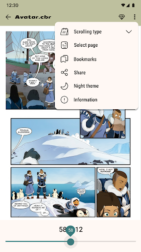 Comic Book Reader (cbz/cbr) screenshot 5