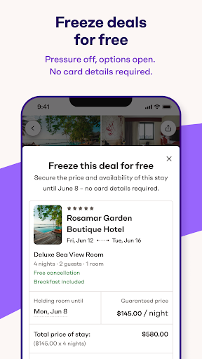 Vio: Hotels & travel deals screenshot 2