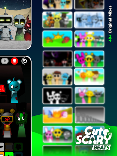 Cute vs Scary Beats™ 2 Sprunki screenshot 1