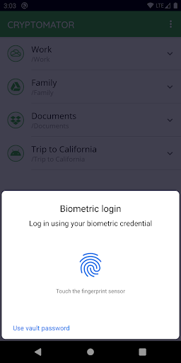 Cryptomator screenshot 6