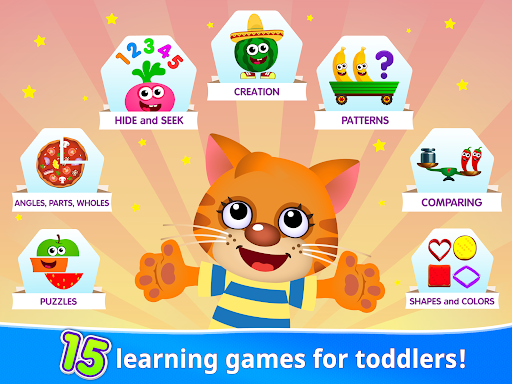 Educational games for kids 2 4 screenshot 5