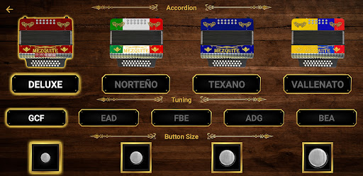 Mezquite Diatonic Accordion screenshot 1