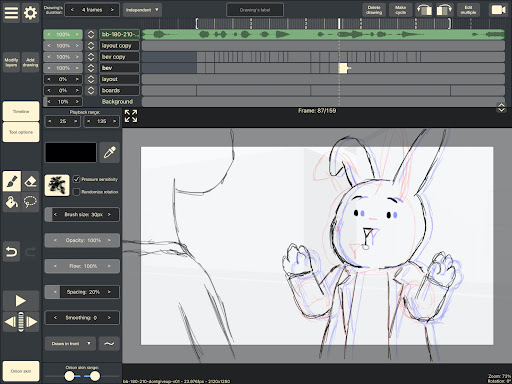 RoughAnimator - animation app screenshot 5