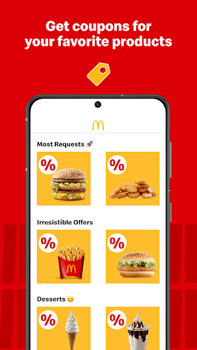 McDonald's Offers and Delivery screenshot 1