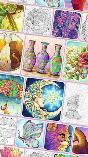 Tangle Color by Number Book screenshot 14