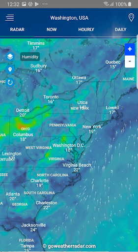 Weather Radar - Windy, rain ra screenshot 5