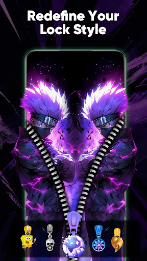 Zipper Lock Screen & Wallpaper screenshot 4