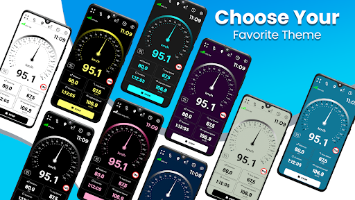 GPS Speedometer Odometer & HUD screenshot 3